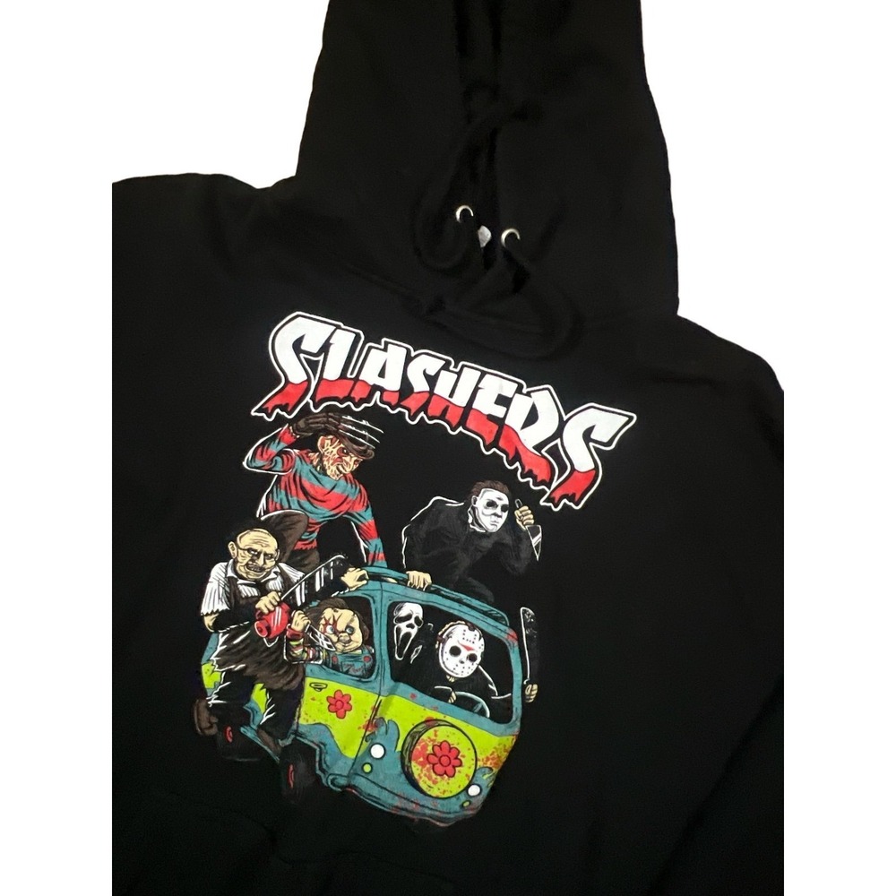 GRAPHIC HALLOWEEN HORROR Hoodie MENS 2X